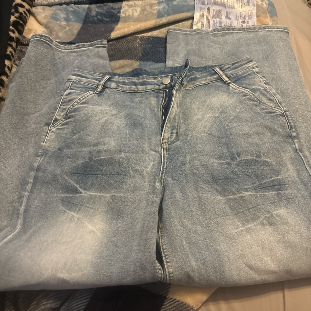 SHEIN Light Blue Women Jeans